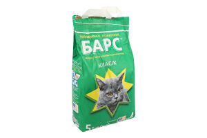 Наполнитель гигиенический для животных №4 Классик Барс 5кг