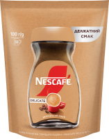 Кофе растворимый порошкообразный Delicate Nescafe д/п 100г