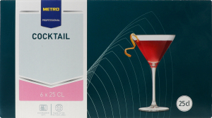 Стакан для коктейля 250мл №122275 Cocktail Metro Professional 6шт