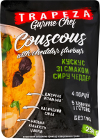 Суміш суха харчова Кускус зі смаком сиру чеддер Trapeza д/п 250г
