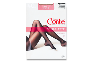 Колготки жіночі Conte elegant Solo 40den 5 bronz