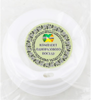 Кришка д/стакану 250м 80ммл 6шт Уніпак