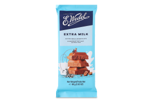 Шоколад екстра молочний E.Wedel 80г