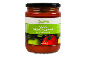 Соус оригінальний Український Smakko с/б 460г