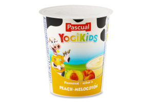 Йогурт з смаком персика 1,5% 120г стакан Pascual