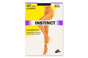 Колготки жіночі Instinct Classic 40den 3 nero