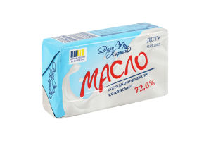 Масло солодковершкове 72.6% Крестьянское Дари Карпат м/у 180г