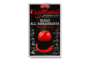 Соус томатный пастеризованный Аррабиата EasyMontali м/у 90г