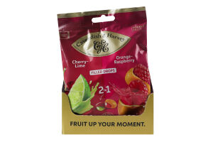 Конфеты с фруктовой начинкой Вишня-лайм и Апельсин-малина Cavendish&Harvey м/у 75г