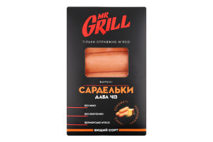Сардельки варені Дабл Чіз Mr.Grill к/у 350г