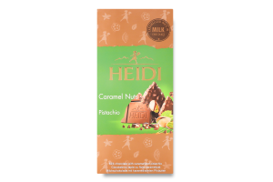 Шоколад мол.Caramel Nuts з фіст.Heidi80г