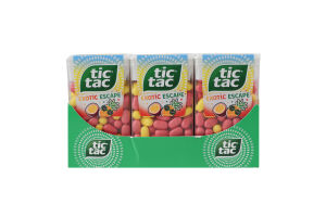 Драже со вкусом ананаса и маракуйи Exotic escape Tic Tac п/у 54г