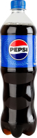 Напій безалкогольний сильногазований на ароматизаторах з цукром та підсолоджувачами Pepsi п/пл 750мл