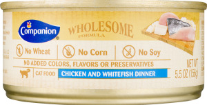 Companion Wholesome Formula Dinner Chicken and Whitefish