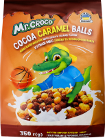 Сухий сніданок Mr. Croco 350 г кульки какао карамель