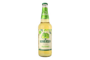 Cидр 500мл 4.7% сладкий Яблоко Somersby бут