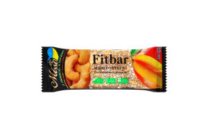 Смесь сухофруктов с кокосовой стружкой Манго + кешью Fitbar Misso м/у 30г