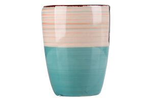 Чашка Eat&Drink зелено-біла 270мл