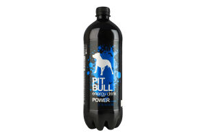 Напій енергетичний безалкогольний сильногазований Power Pit Bull п/пл 1л