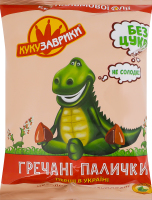 Палочки гречневые несладкие неглазированные Кукузаврики м/у 50г