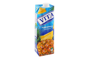 Нектар неосветленный пастеризованный Pineapple Vita т/п 1л