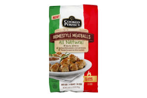Cooked Perfect Homestyle Meatballs