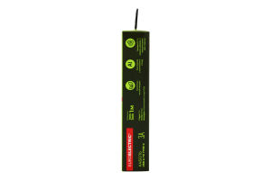 Кабель д/смартфону білий USB-A-Type-C 3A 1м Euroelectric