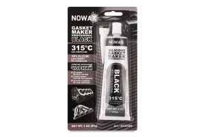 Герметик силіконовий чорний 85г Nowax