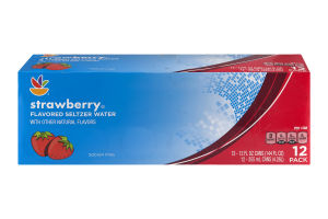 Ahold Flavored Seltzer Water - 12 PK