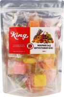Мармелад Фруктовий мікс 500г д/п King