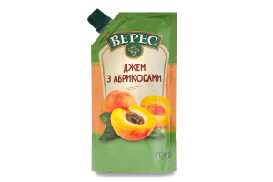 Джем с абрикосами нестерилизованный Верес д/п 140г