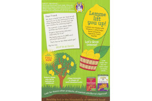 Annie's Homegrown Organic Cookie Bites Lemon Drop