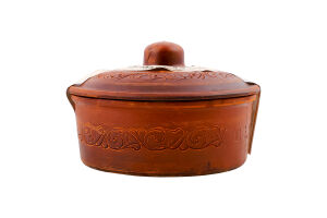 Ковбаса Домашня з печі запечена в/г 535г горщик Верест