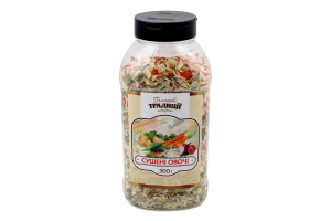 Приправа Сушені овочі 300г пл/банка Галицькі традиції