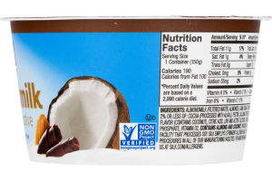 Silk Almondmilk Yogurt Alternative Dark Chocolate Coconut