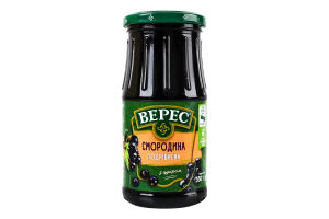 Смородина измельченная с сахаром стерилизованная Верес с/б 530г