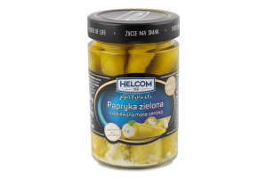 Перец Helcom зеленый фаршированный сыром