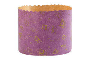 Форма для випікання для виробів з тіста паперова 110х85мм Пастель ТОВ РКСП 1шт