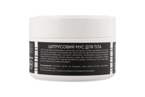 Мус д/тіла цитрусовий 200мл Яка