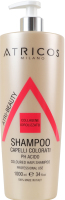Шампунь для фарбованого волосся з колагеном Atricos Milano 1л