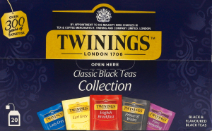 Чай асорті Класична колекція Twinings к/у 20х2г