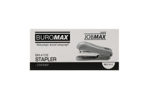 Степлер Jobmax пластиковий круглий 10аркушів Buromax