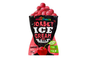Шарики-мороженое Вишня Sorbet Mini Melts м/у 72г