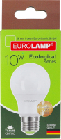 Лампа світлодіодна 10W E27 3000K Ecological Eurolamp 1шт