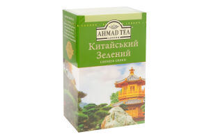 Чай зеленый китайский байховый мелкий Ahmad Tea к/у 100г