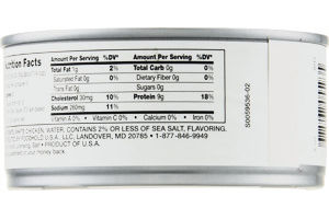 Ahold Chicken Premium Chunk White in Water