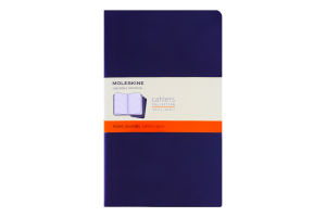 Записник Moleskine Cahier лінія середній чорний