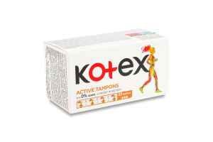 Тампоны гигиенические Нормал Active Kotex 32шт