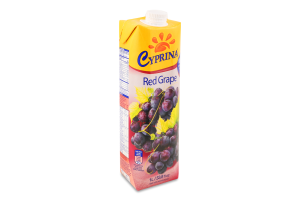 Сік з червоного винограду 1л т/п Cyprina