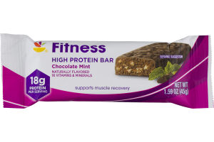 Ahold Fitness High Protein Bar Chocolate Mint